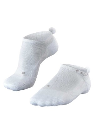 Falke GO2 Pompom Golf Invisibles Kadın Sports Socks Beyaz | 09TPVAHIQ