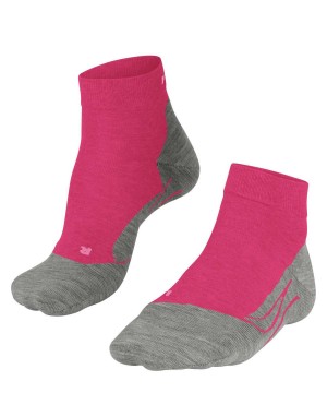 Falke GO2 Short Golf Short sock Kadın Sports Socks Kırmızı | 58RKIELZJ