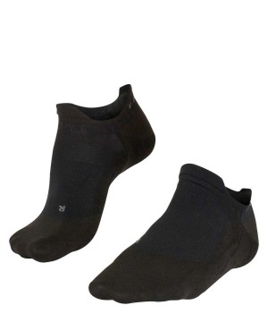 Falke GO5 Invisible Golf Invisibles Erkek No Show Socks Siyah | 48RYAPUMF