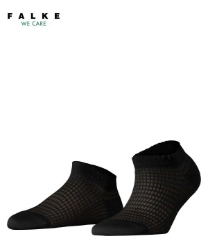 Falke Grassbraid Sneaker Socks Kadın Çorap Siyah | 95OPMDEXB