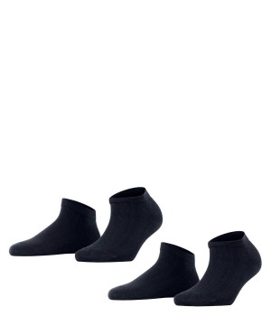 Falke Happy 2-Pack Sneaker socks Kadın Çorap Mavi | 18BCQKPLE