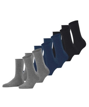 Falke Happy 6-Pack Socks Kadın Çorap Multicolored | 12WPOGYAK