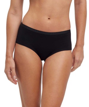 Falke Hipster Daily Climate Control Kadın Panties & Slips Siyah | 83MDSFUVJ