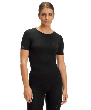 Falke Impulse Running T-Shirt Round-neck Health Kadın Kısa Kollu Gömlek Siyah | 79SRGDJIQ