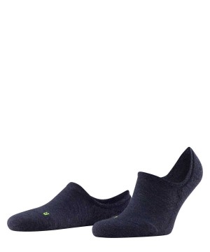 Falke Keep Warm Invisibles Erkek No Show Socks Mavi | 36VOQAEHN