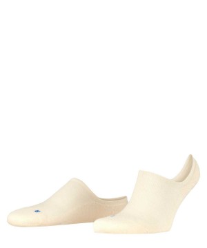Falke Keep Warm Invisibles Kadın No Show Socks Beyaz | 37FSNHCGP