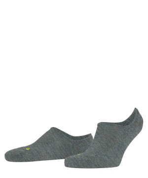Falke Keep Warm Invisibles Kadın No Show Socks Mavi | 65UBYOXJS