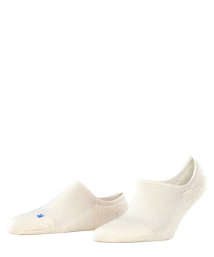 Falke Keep Warm Invisibles Kadın No Show Socks Beyaz | 64AIWVLTQ