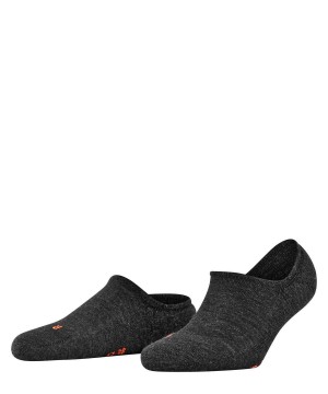 Falke Keep Warm Invisibles Kadın No Show Socks Gri | 20ZKBCEIS