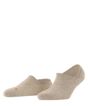Falke Keep Warm Invisibles Kadın No Show Socks Bej Rengi | 27EJVMIFG