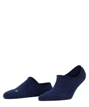 Falke Keep Warm Invisibles Kadın No Show Socks Mavi | 09UNOTYRI