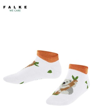 Falke Koala Friends Sneaker socks Çocuk Çorap Beyaz | 75HNFILQT