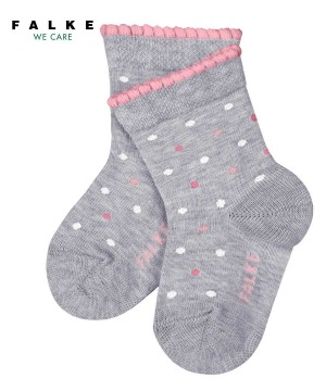 Falke Little Dot Socks Bebek Çorap Gri | 54SUNDMQJ