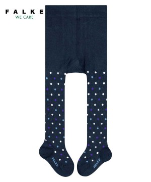 Falke Little Dot Tights Bebek Tights Mavi | 02NOILUTQ