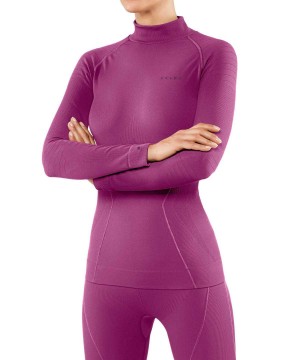 Falke Long sleeve shirt Maximum Warm Kadın Uzun Kollu Gömlek Mor | 53KXOPMWD