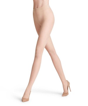 Falke Matt Deluxe 20 DEN Tights Kadın Tights Kahverengi | 07NMJWVPO
