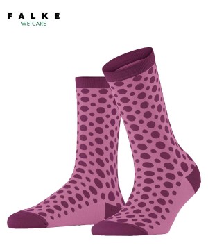 Falke Mirage Dot Socks Kadın Çorap Kırmızı | 86AHDFZBI