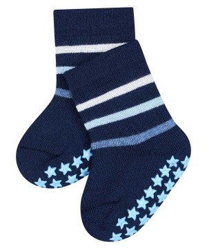 Falke Multi Stripe House socks Bebek Çorap Mavi | 18FEAUPRM