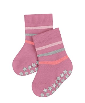 Falke Multi Stripe House socks Bebek Çorap Pembe | 35PABCHOS
