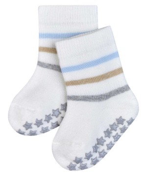 Falke Multi Stripe House socks Bebek Çorap Beyaz | 79UTPQFGH