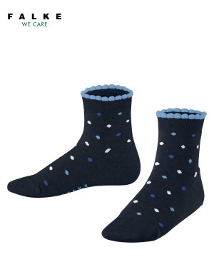 Falke Multidot Short sock Çocuk Çorap Mavi | 38XYLMNKV