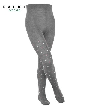 Falke Multidot Tights Çocuk Tights Gri | 93MIXSLFQ