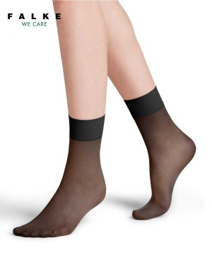 Falke Pure Matt 20 DEN Ankle socks Kadın Çorap Siyah | 21AWZGJIT