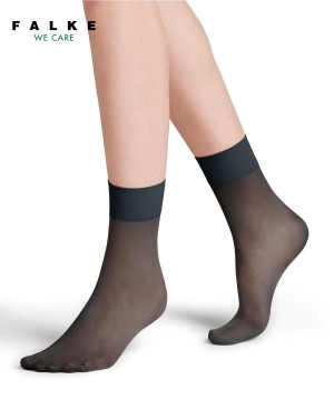 Falke Pure Matt 20 DEN Ankle socks Kadın Çorap Gri | 42UTSBFXW