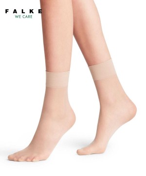 Falke Pure Matt 20 DEN Ankle socks Kadın Çorap Bej Rengi | 12DHSZOJP