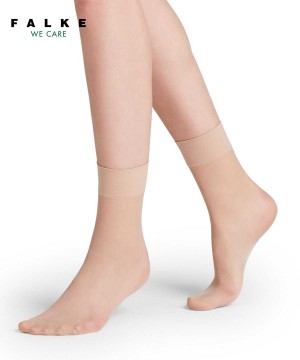 Falke Pure Matt 20 DEN Ankle socks Kadın Çorap Kahverengi | 36ZEMHUFO