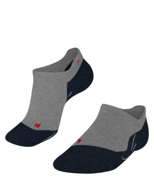 Falke RU3 Comfort Invisible Running Invisibles Erkek No Show Socks Gri | 34ZNUIREM