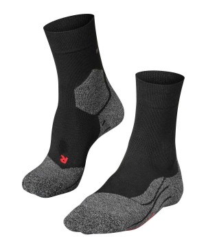 Falke RU3 Comfort Running Socks Erkek Çorap Siyah | 25GZWXHVB