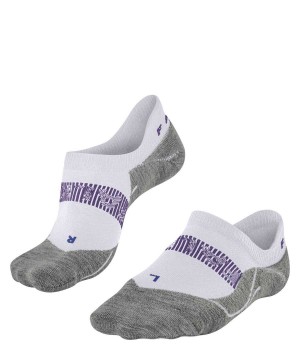 Falke RU4 Endurance Cool Invisible Running Invisibles Kadın Sports Socks Beyaz | 78OIZTHJR