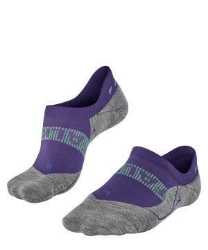Falke RU4 Endurance Cool Invisible Running Invisibles Kadın Sports Socks Mor | 52XEIHMNP