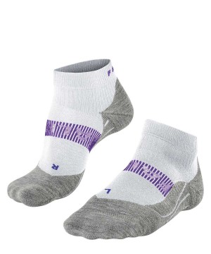 Falke RU4 Endurance Cool Short Running Short sock Kadın Sports Socks Beyaz | 94GPYWTCQ