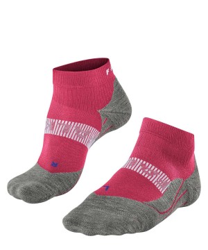 Falke RU4 Endurance Cool Short Running Short sock Kadın Sports Socks Kırmızı | 25DUFBGHX