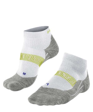Falke RU4 Endurance Cool Short Running Short sock Erkek Çorap Beyaz | 87MQINEZP