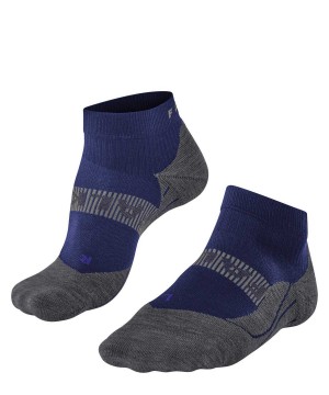 Falke RU4 Endurance Cool Short Running Short sock Erkek Çorap Mavi | 02IPBXFEL