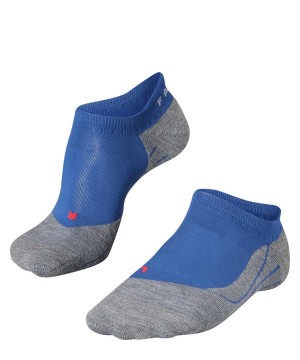 Falke RU4 Endurance Invisible Running Invisibles Erkek No Show Socks Mavi | 13KMEDXHP