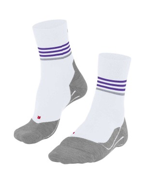 Falke RU4 Endurance Reflect Running Socks Kadın Sports Socks Beyaz | 14RZVMIWO
