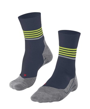 Falke RU4 Endurance Reflect Running Socks Erkek Çorap Mavi | 06UQMTLEI