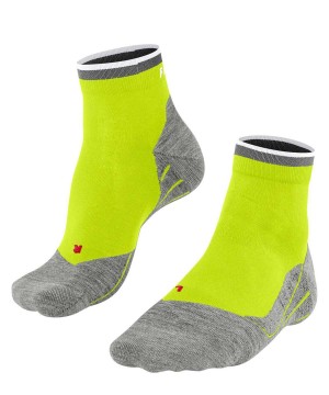 Falke RU4 Endurance Short Reflect Running Short sock Erkek Çorap Yeşil | 47GRUZSQD