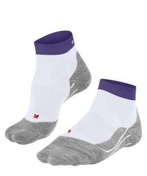 Falke RU4 Endurance Short Running Short sock Kadın Sports Socks Beyaz | 35YBGDCRM