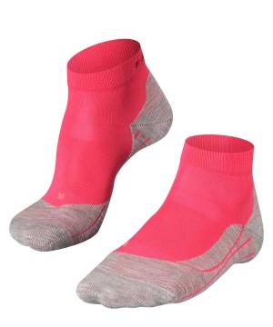 Falke RU4 Endurance Short Running Short sock Kadın Sports Socks Kırmızı | 05SFYDMPU