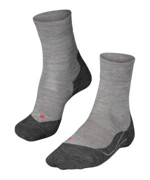 Falke RU4 Endurance Wool Running Socks Erkek Çorap Gri | 62KMDWXQI