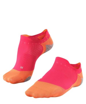 Falke RU5 Race Invisible Running Invisibles Kadın Sports Socks Kırmızı | 68OZPLGYQ