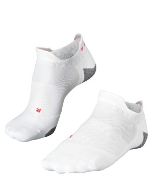Falke RU5 Race Invisible Running Invisibles Erkek No Show Socks Beyaz | 28OYKXRDC