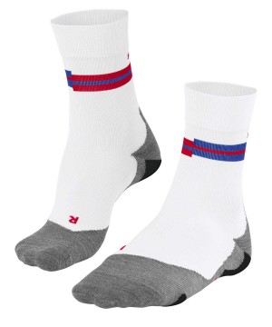 Falke RU5 Race Running Socks Erkek Çorap Beyaz | 64IVFGWUS