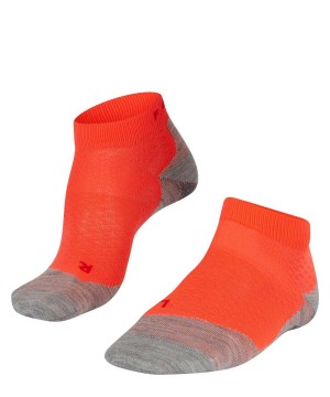 Falke RU5 Race Short Running Short sock Kadın Sports Socks Kırmızı | 30UYRLPGC