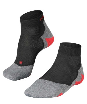 Falke RU5 Race Short Running Short sock Erkek Çorap Siyah | 68YAZWFRG